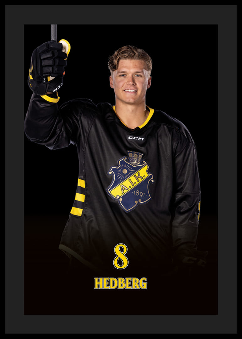 Tom Hedberg #8 AIK Hockey 2024/2025-12
