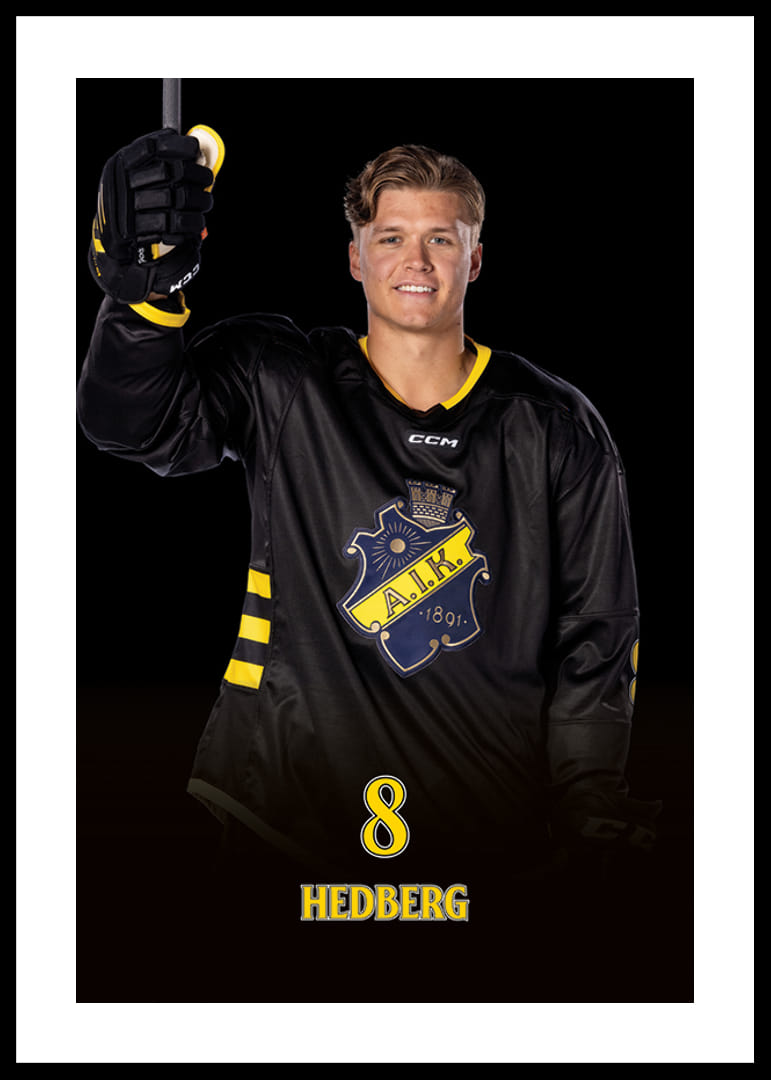 Tom Hedberg #8 AIK Hockey 2024/2025-12