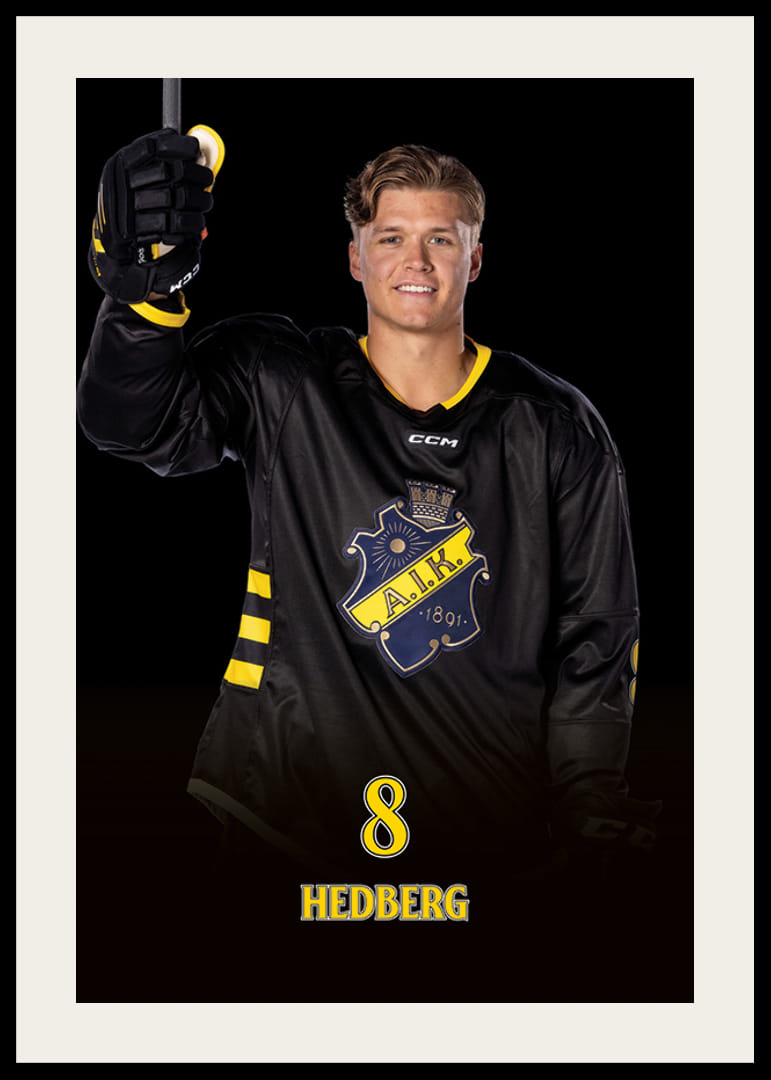 Tom Hedberg #8 AIK Hockey 2024/2025-12