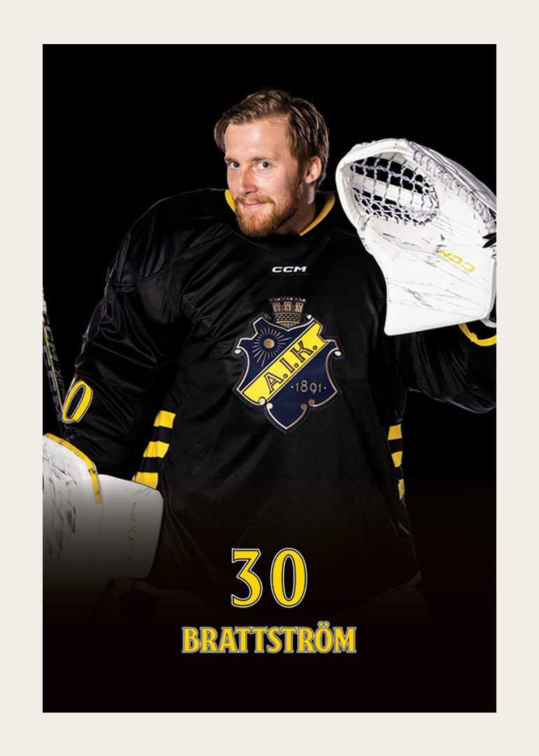 Victor Brattström #30 AIK Hockey 2024/2025-12