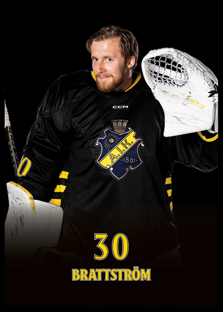 Victor Brattström #30 AIK Hockey 2024/2025-12