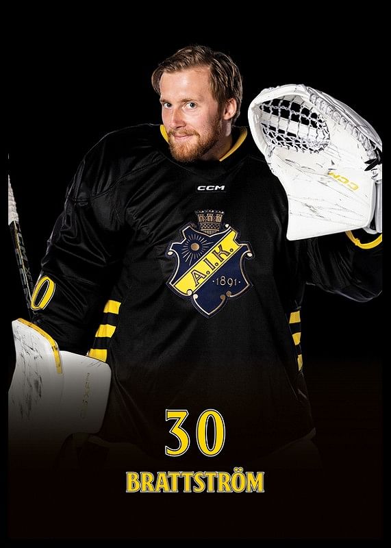 Victor Brattström #30 AIK Hockey 2024/2025-12