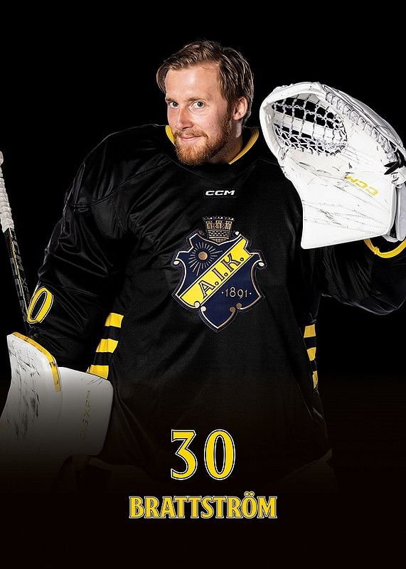 Victor Brattström #30 AIK Hockey 2024/2025-12
