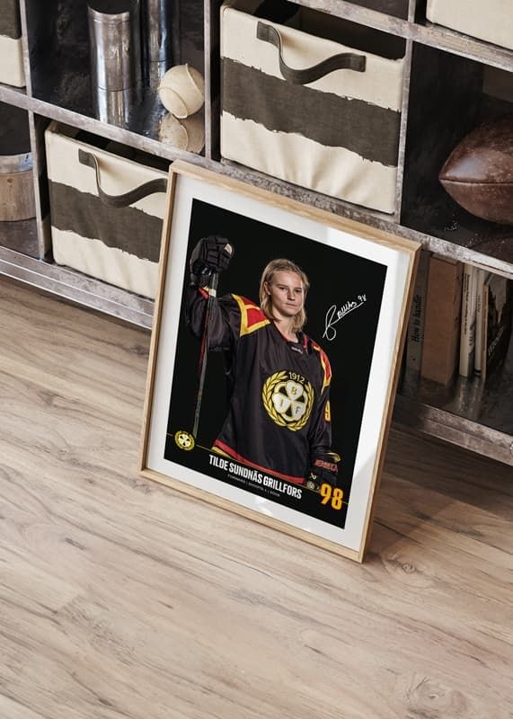 Poster Tilde Sundnäs Grillfors #98 Brynäs IF 2024/2025 crossfade