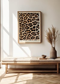 Plakat med leopardtrykk-2