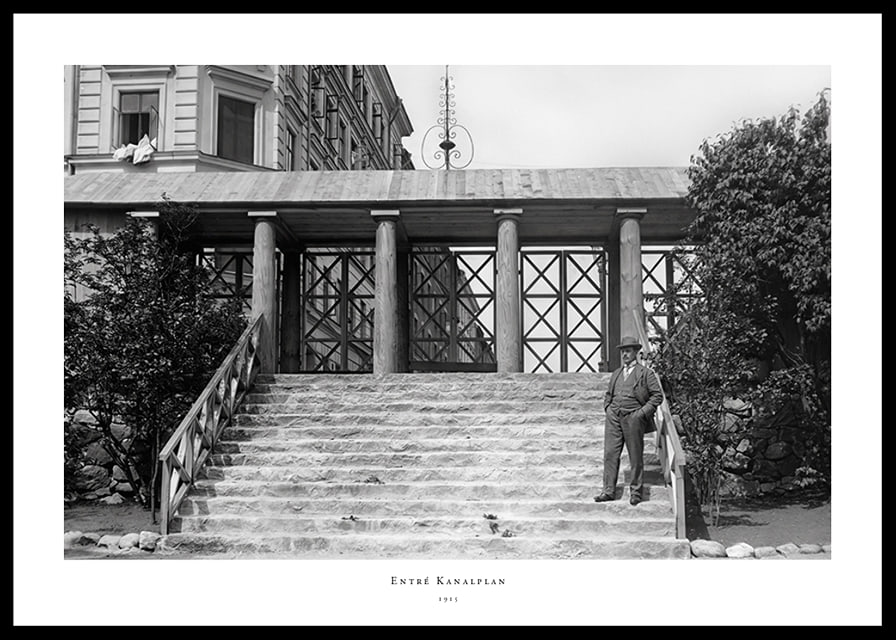 1915 Entré Kanalplan John Magnusson Hammarby IF-12