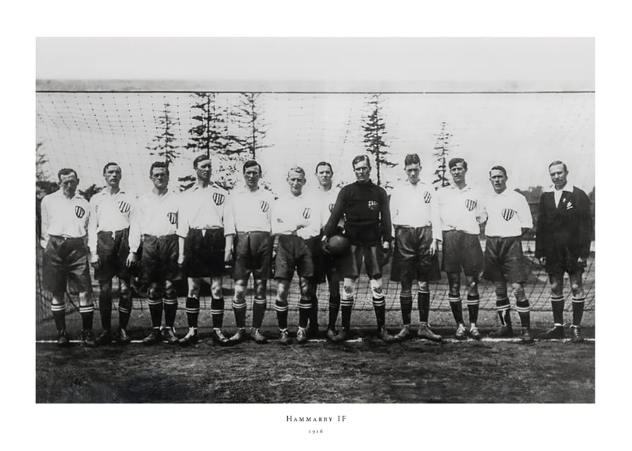 1916 Lagbild Fotboll Hammarby IF-12