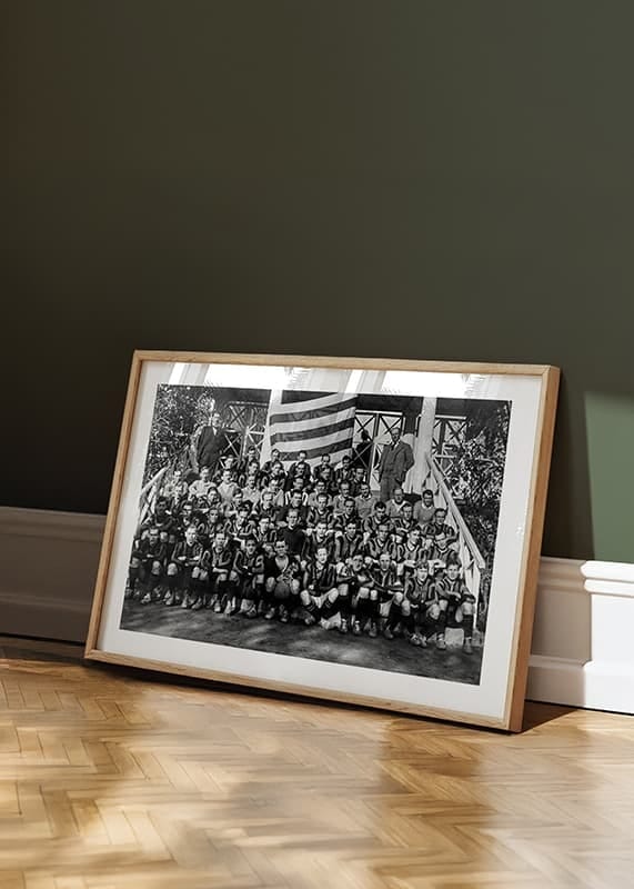 Poster Lagbild På Trappan Kanalplan Hammarby IF crossfade