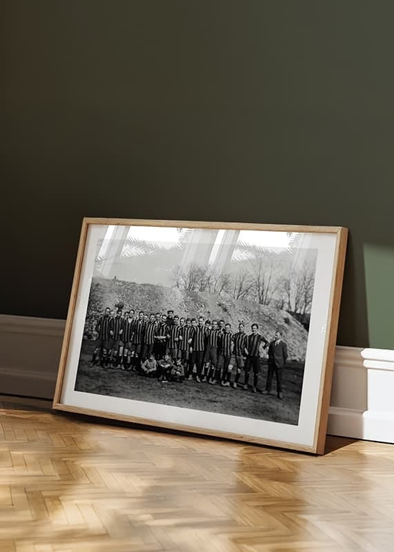 Poster Tidig Lagbild Nedanför Kanalplan Hammarby IF crossfade