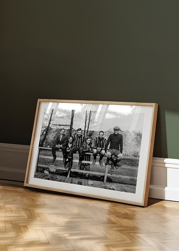 Poster 6 Pers Nedanför Kanalplan Hammarby IF crossfade