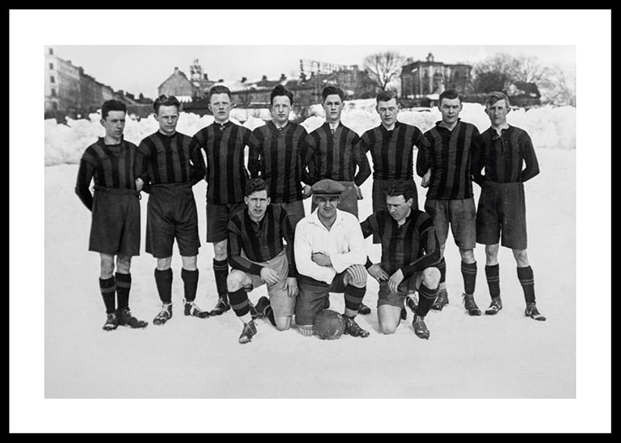 Lagbild Vinter Hammarby IF 1924-12