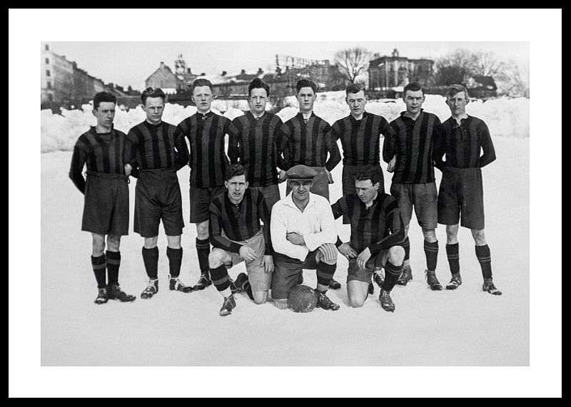 Tidig Lagbild Vinter Hammarby IF-12