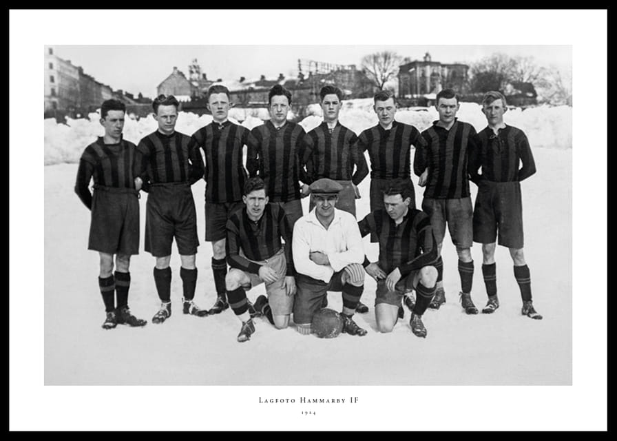 Lagbild Vinter Hammarby IF 1924-12