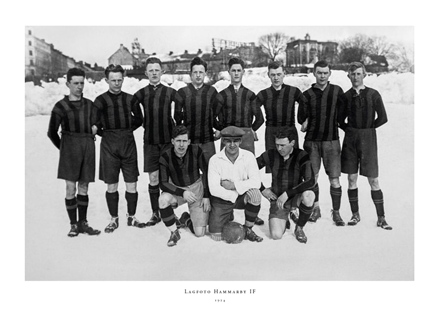Lagbild Vinter Hammarby IF 1924-12