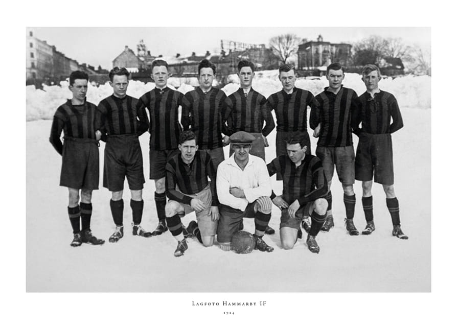 Lagbild Vinter Hammarby IF 1924-12