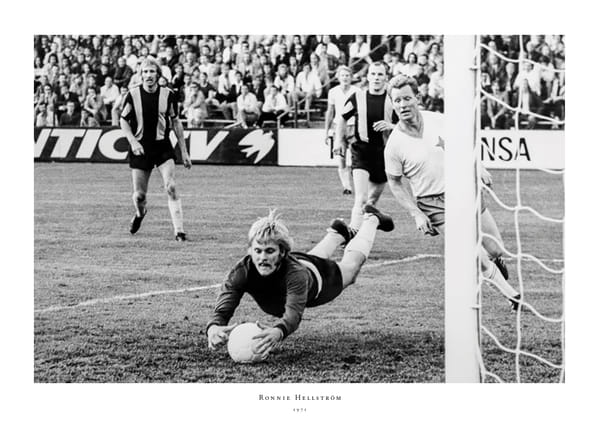 Poster Ronnie Hellström 02 Hammarby IF 1971