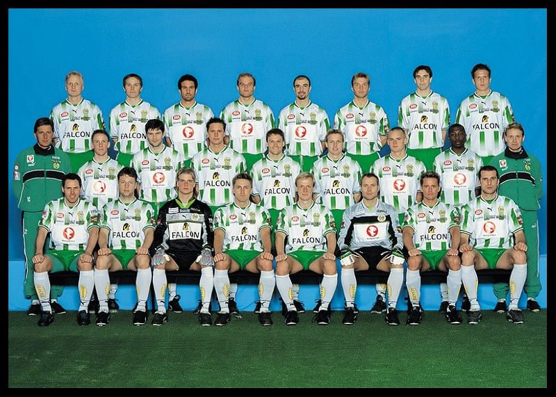2001 Lagbild Allsvenskan Hammarby IF-12
