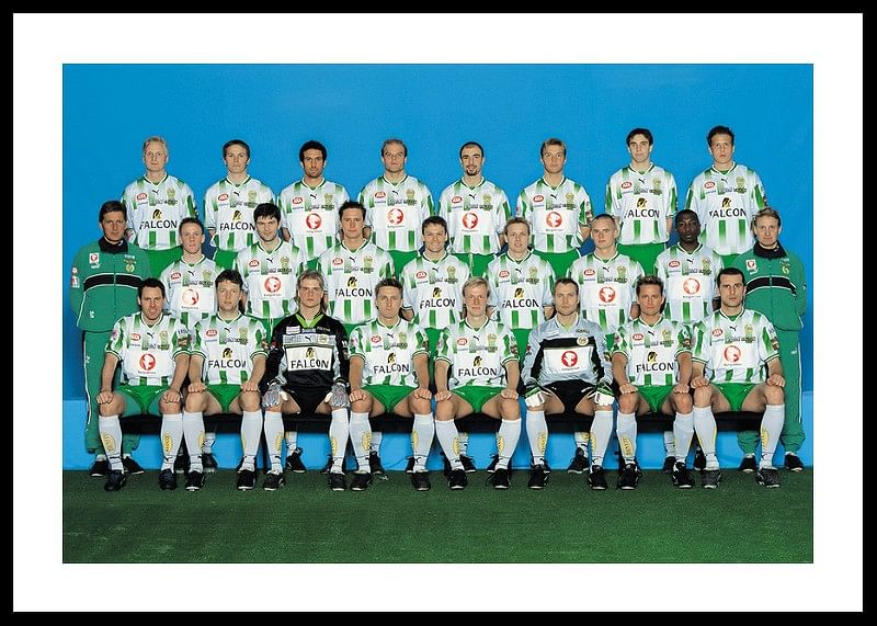 2001 Lagbild Allsvenskan Hammarby IF-12