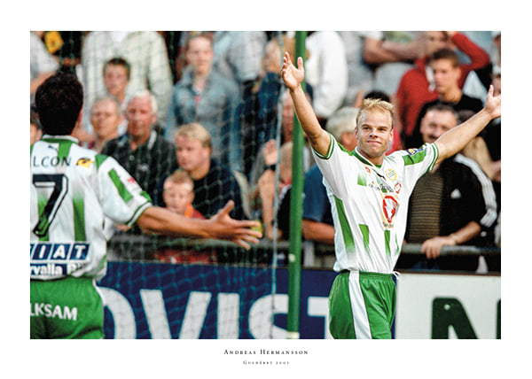 Poster 2001 Andreas Hermansson Hammarby IF