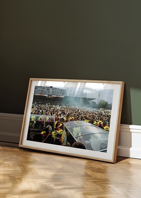 Poster 2001 Supporter Jubel Hammarby IF crossfade