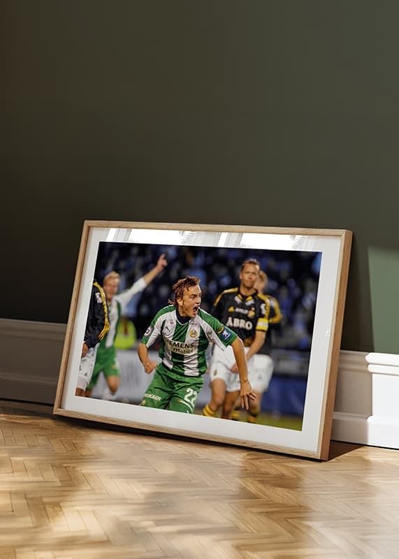 Poster 2004 Petter Andersson Hammarby IF crossfade