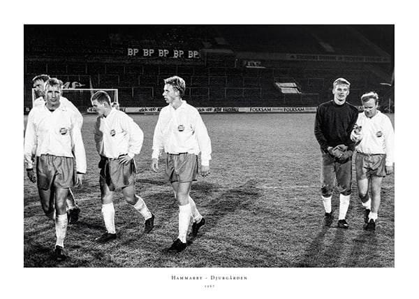 Poster 1967 Ronnie Hellström Lennart Skoglund Hammarby IF