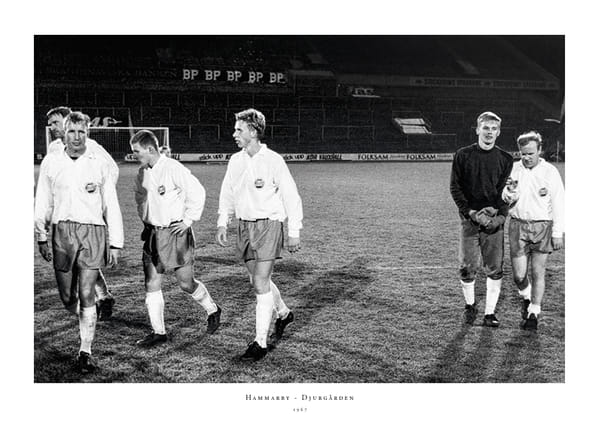 Poster 1967 Ronnie Hellström Lennart Skoglund Hammarby IF