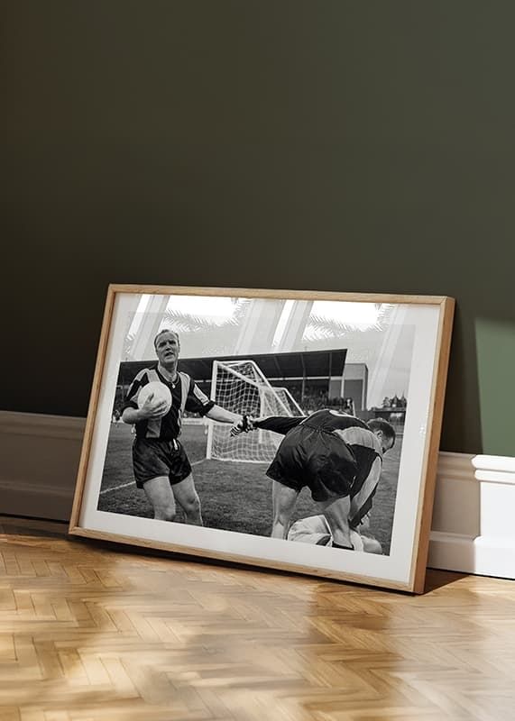 Poster 1967 Lennart Skoglund Hammarby IF crossfade