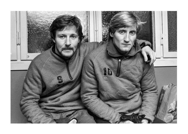 Poster 1981 Kenneth Ohlsson Billy Ohlsson Hammarby IF