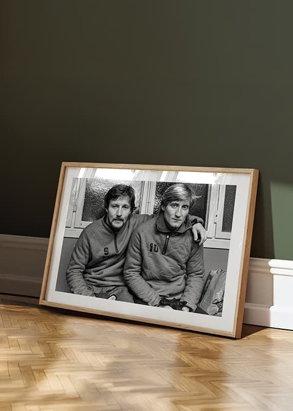 Poster 1981 Kenneth Ohlsson Billy Ohlsson Hammarby IF crossfade