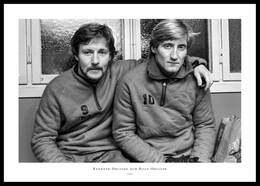 1981 Kenneth Ohlsson Billy Ohlsson Hammarby IF-12
