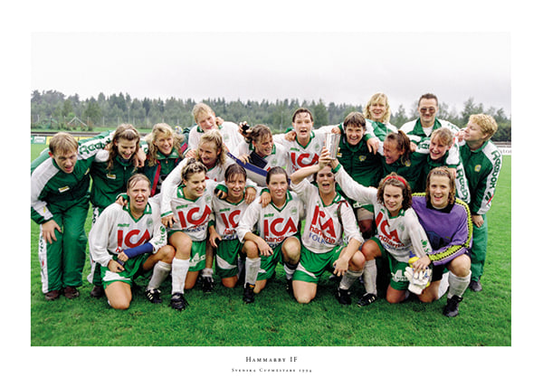 Poster 1994 Svenska Cupen Damer Hammarby IF