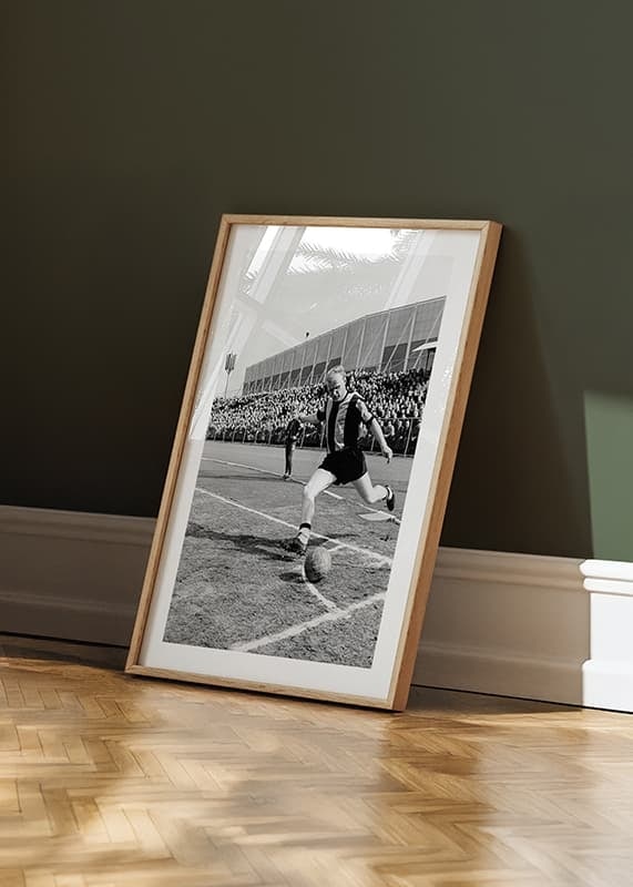 Poster Lennart ”Nacka” Skoglund Hammarby IF 1964 No2 crossfade
