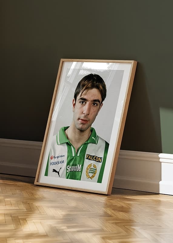 Poster 2000 Kennedy Bakircioglü Hammarby IF Kennedy crossfade