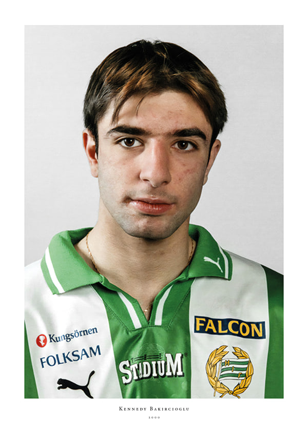 Poster 2000 Kennedy Bakircioglü Hammarby IF Kennedy