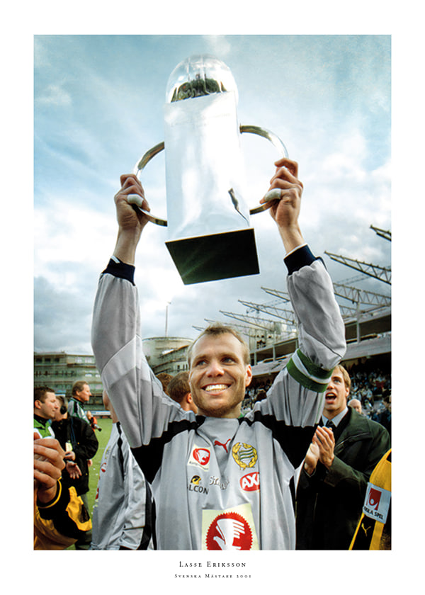 Poster 2001 Lasse Eriksson Hammarby IF