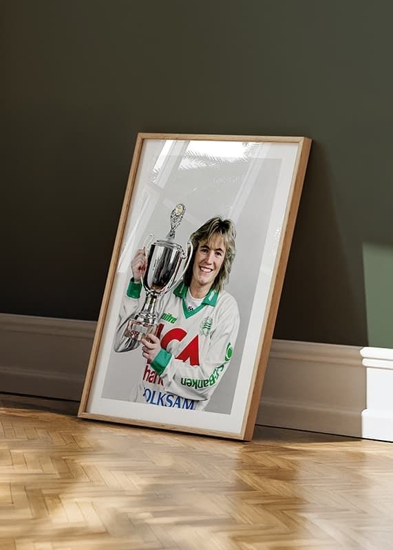 Poster 1995 Lilie Persson Hammarby IF crossfade