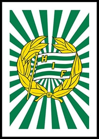 Logo Grön Vintage Hammarby IF-0