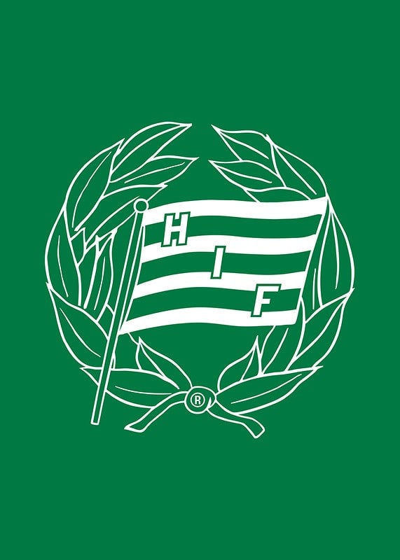 Logo Grön Enfärgad Hammarby IF-12