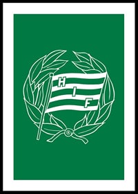 Logo Grön Enfärgad Hammarby IF-0