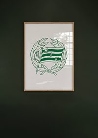 Logo Vit Enfärgad Hammarby IF-2
