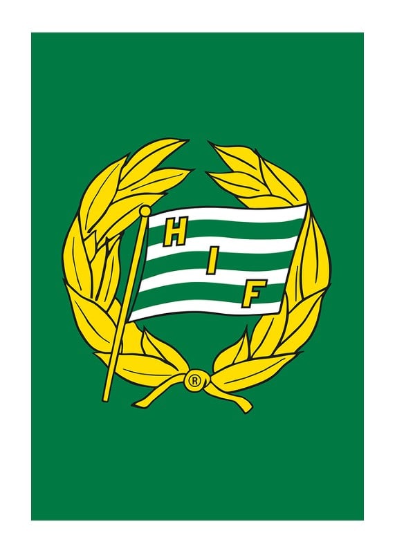 Poster Klubbmärke Grön Hammarby IF