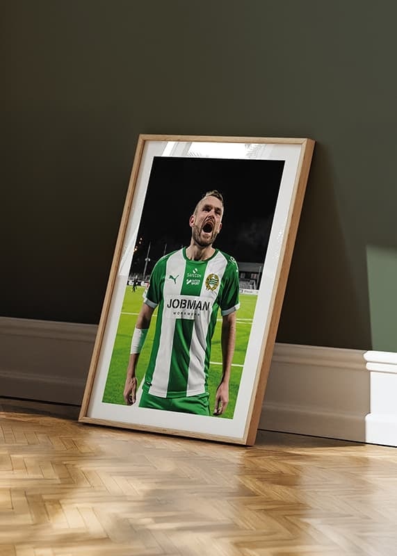 Poster 2018 Mads Fenger Hammarby IF crossfade