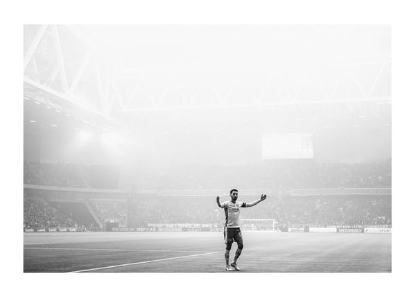 Poster 2024 Nahir Besara B&W Hammarby IF