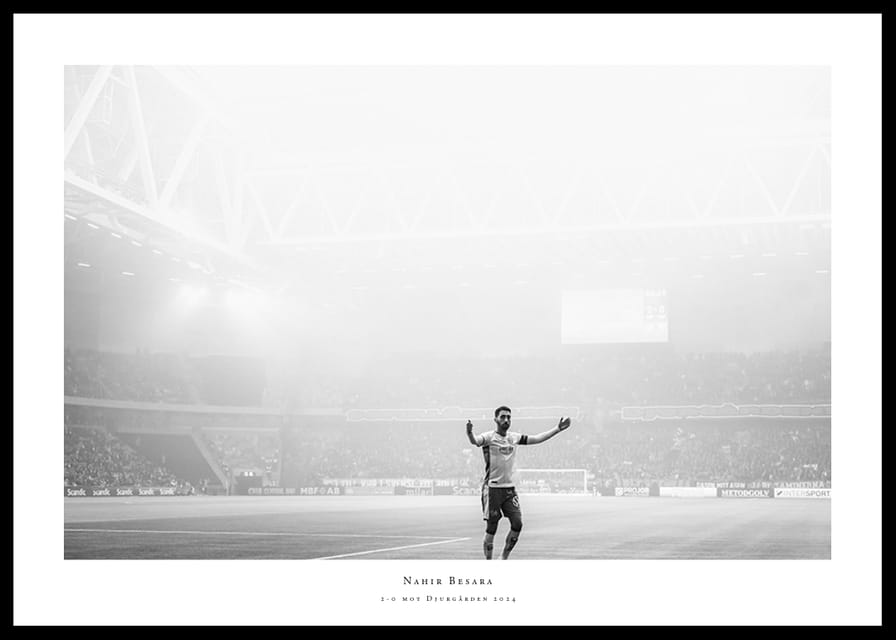 2024 Nahir Besara B&W Hammarby IF-12