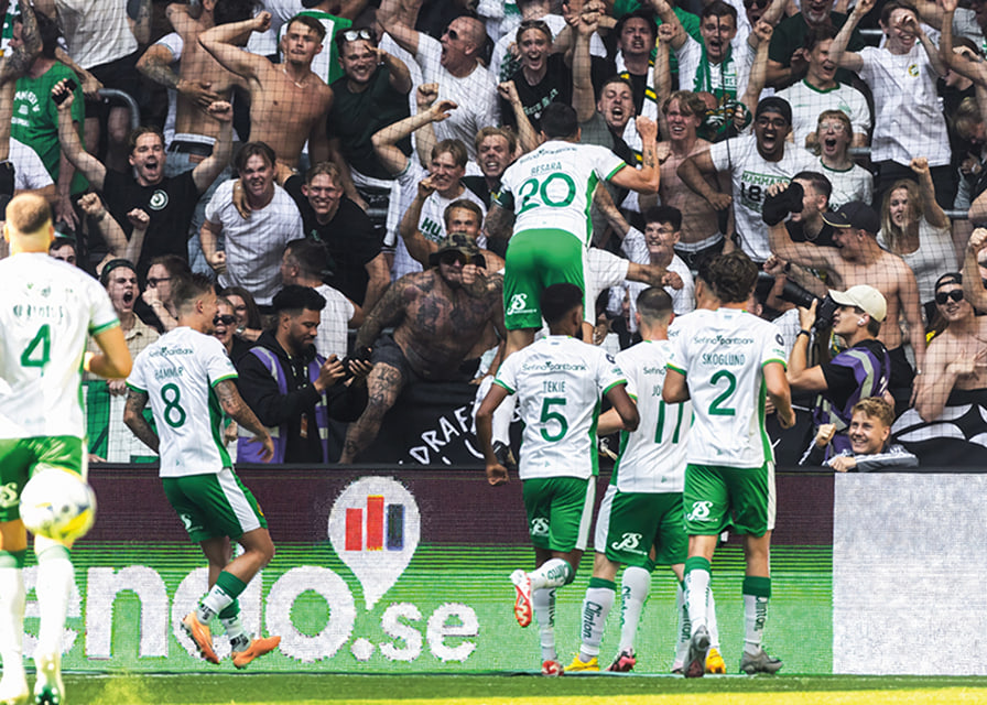2024 Nahir Besara Med Supportrar Hammarby IF-12
