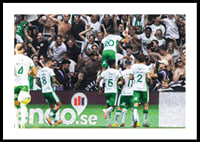 2024 Nahir Besara Med Supportrar Hammarby IF-2