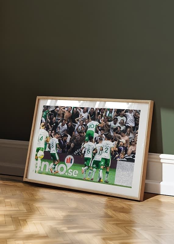 Poster 2024 Nahir Besara Med Supportrar Hammarby IF crossfade