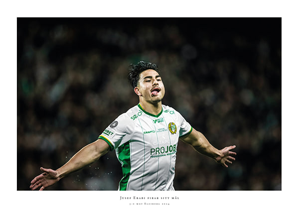 Poster 2024 Jusef Erabi Hammarby IF