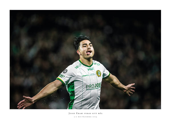 Poster 2024 Jusef Erabi Hammarby IF
